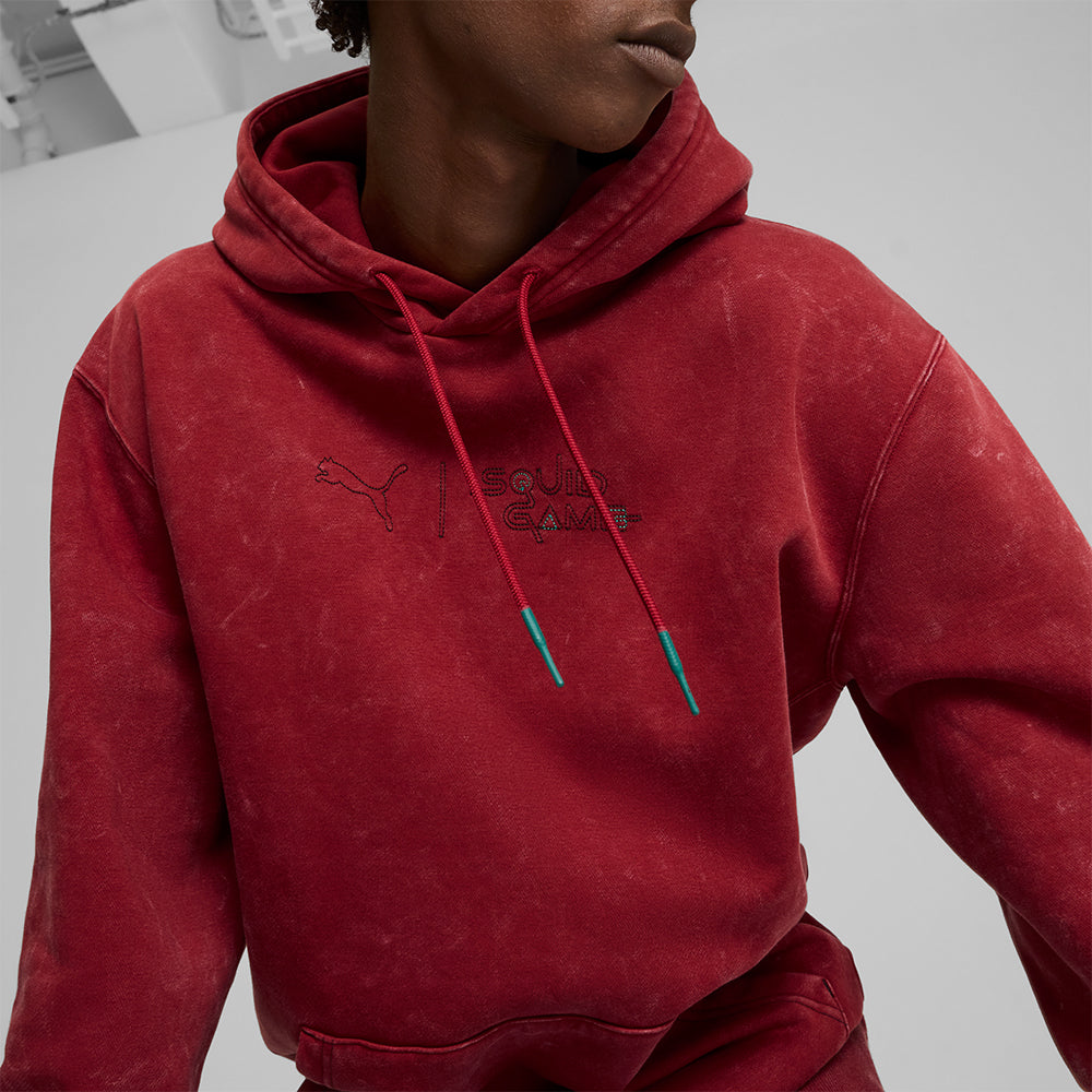 Áo Hoodie Nam Puma Squid Game Graphic - Đỏ - Supersports Vietnam