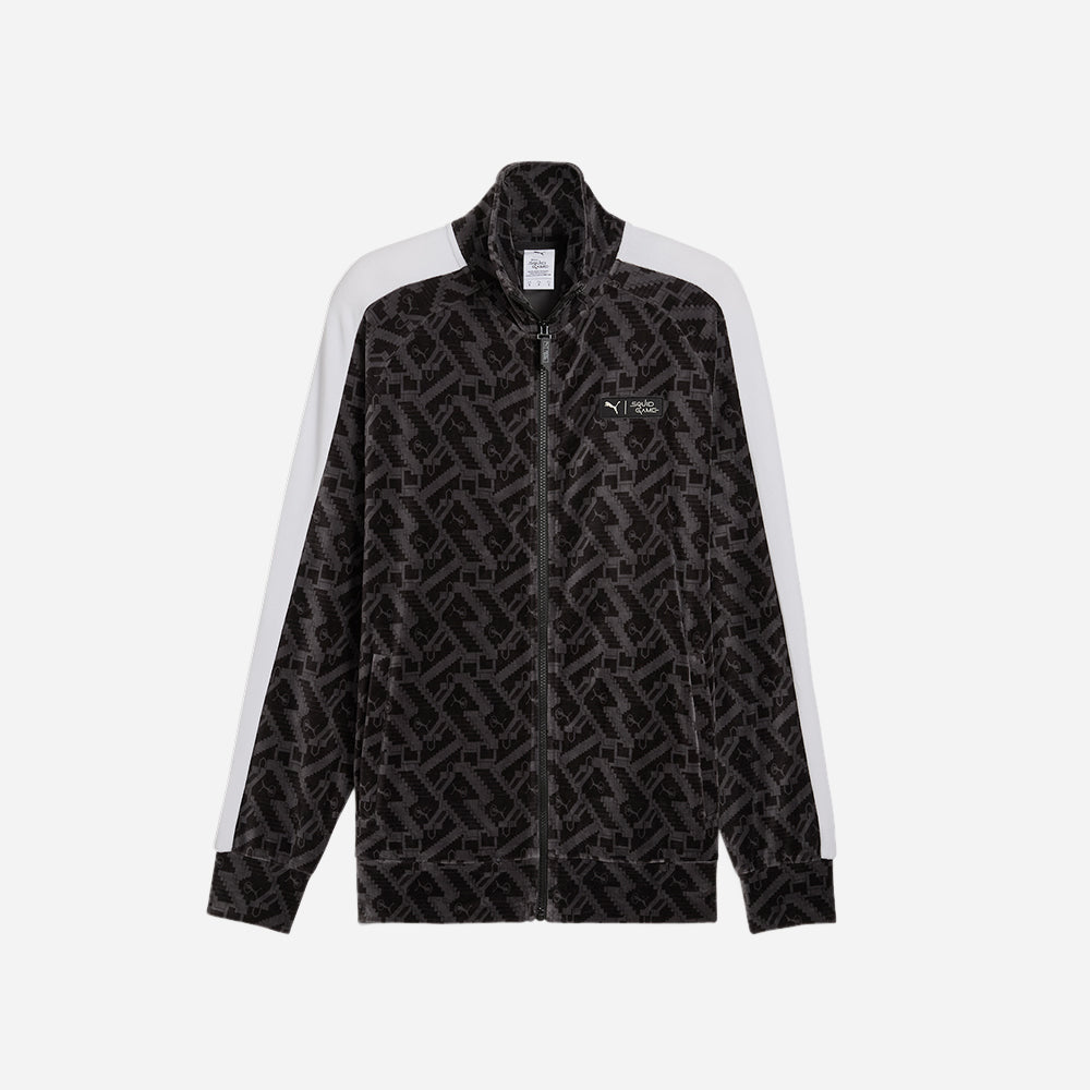 Áo Khoác Nam Puma Squid Game T7 Iconic Track - Đen - Supersports Vietnam