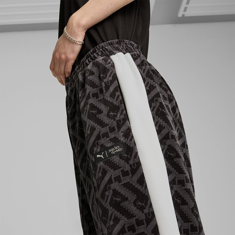Quần Dài Thời Trang Nam Puma Squid Game T7 Iconic Straight Tra - Đen - Supersports Vietnam