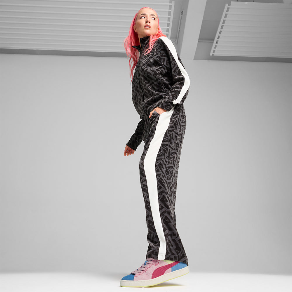 Quần Dài Thời Trang Nữ Puma Squid Game T7 Iconic Straight Tra - Đen - Supersports Vietnam