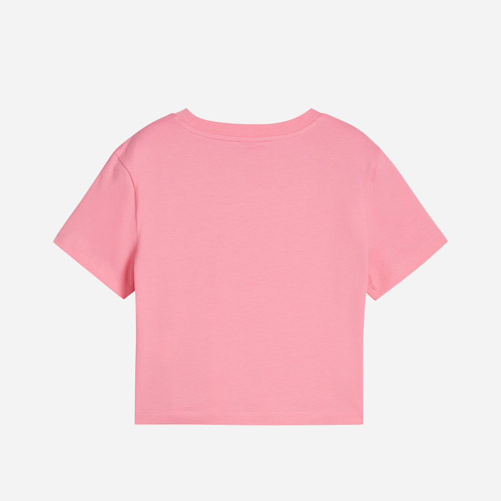 Áo Crop Top Nữ Puma Graphics Hyper Girl Baby Fast - Hồng - Supersports Vietnam