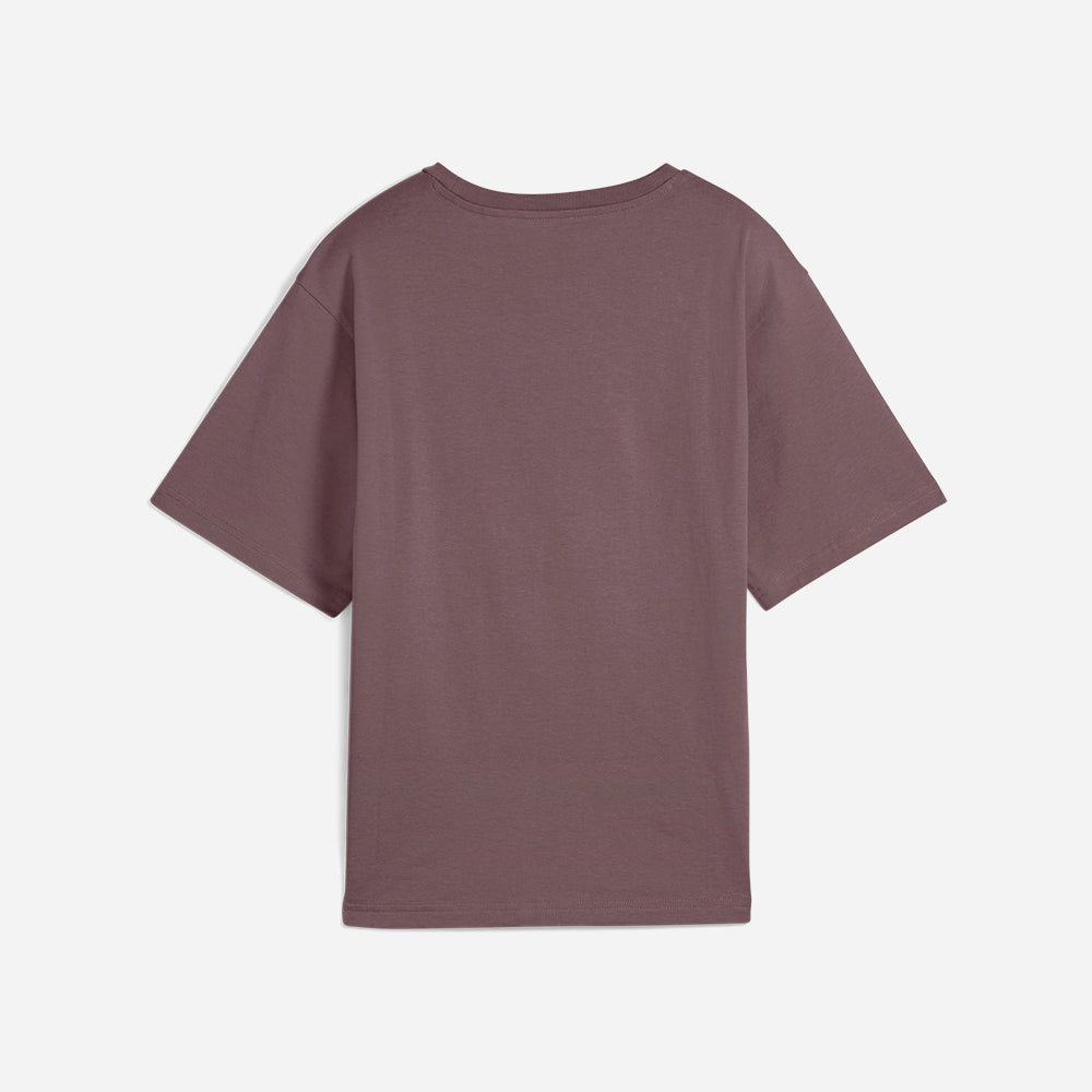 Áo Thun Nữ Puma Her Relaxed Graphic - Nâu - Supersports Vietnam
