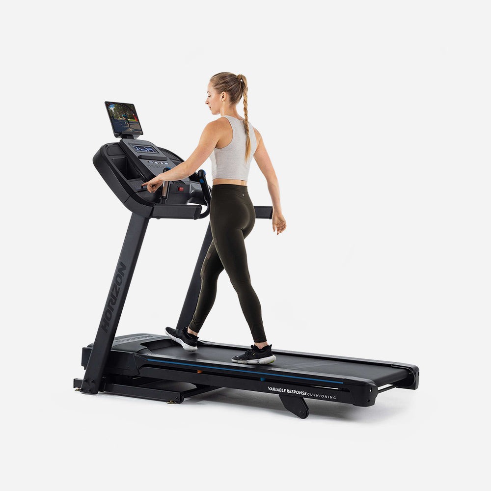 Máy Chạy Bộ Điện Mỹ Horizon 7.0At-24 (Phiên Bản Mới Nhất) - Đen - Supersports Vietnam