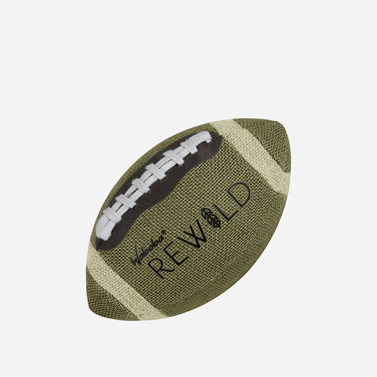 Bóng Đá Bãi Biển Waboba Rewild - 9" American Football - Xanh Quân Đội