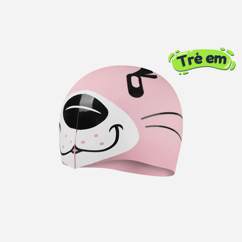 Mũ Bơi Trẻ Em Speedo Printed Character - Hồng - Supersports Vietnam