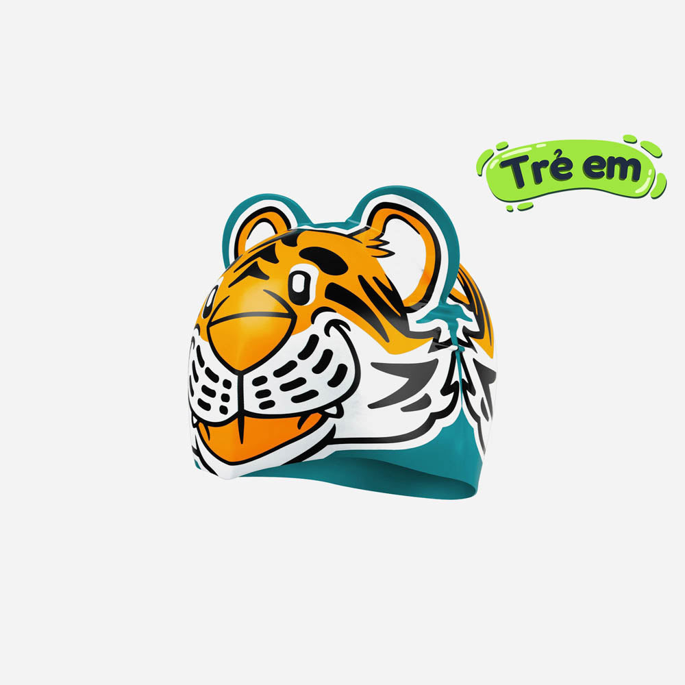 Mũ Bơi Trẻ Em Speedo Printed Character - Cam - Supersports Vietnam