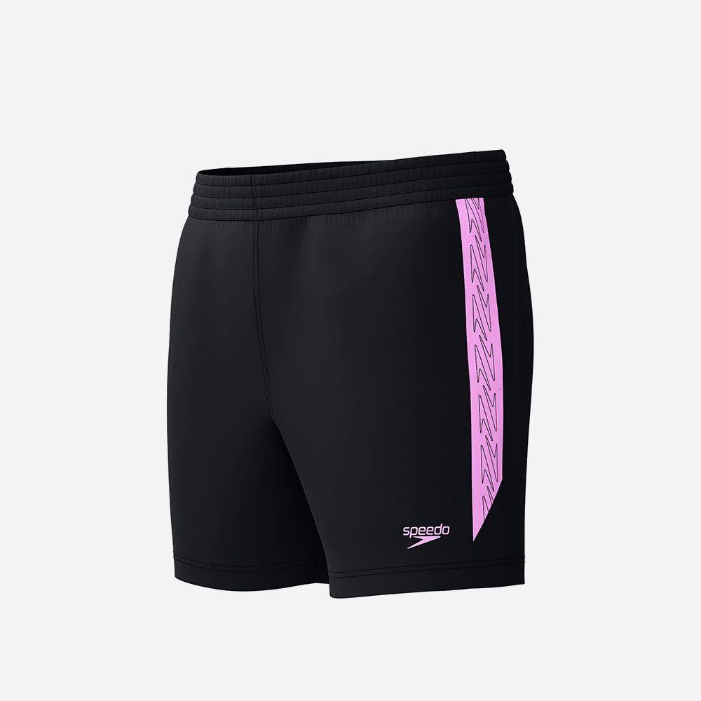Quần Bơi Nam Speedo Hyperboom Splice 16" - Đen - Supersports Vietnam