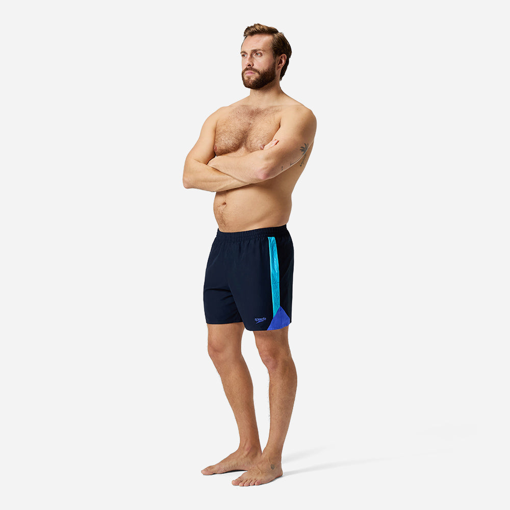 Quần Bơi Nam Speedo Hyperboom Splice 16" - Xanh Navy - Supersports Vietnam