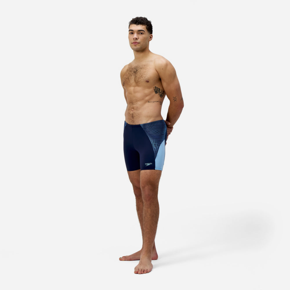 Quần Bơi Nam Speedo End+ Max Splice Mid - Xanh Navy - Supersports Vietnam