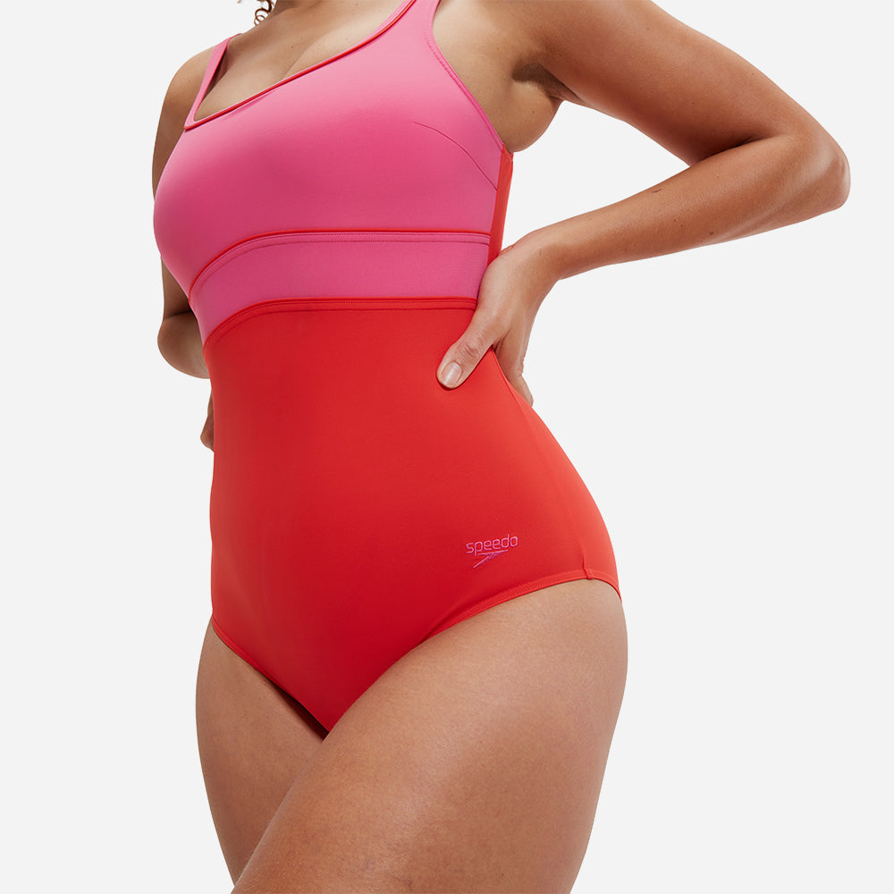 Đồ Bơi Một Mảnh Nữ Speedo Shaping Contoureclipse - Đỏ - Supersports Vietnam