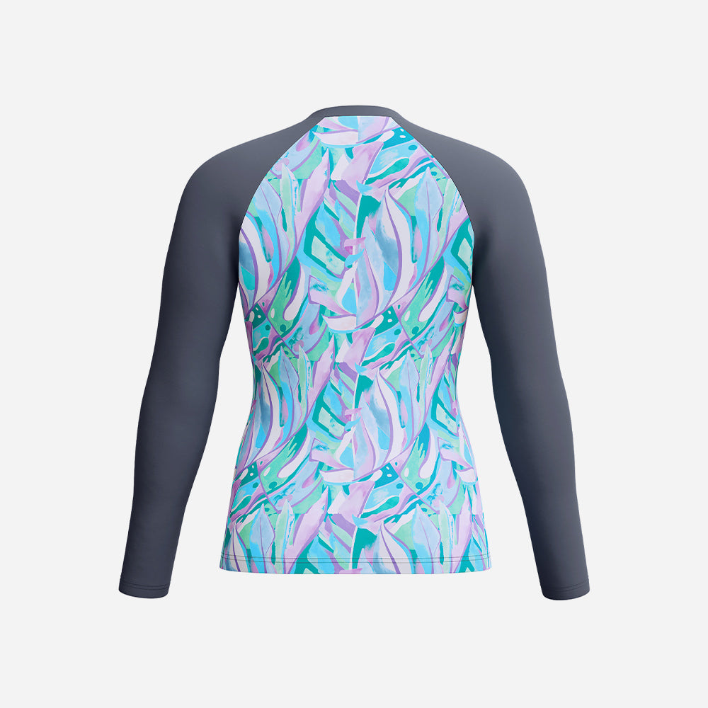 Áo Bơi Chống Nắng Nữ Speedo Printed Long Sleeve - Nhiều Màu - Supersports Vietnam