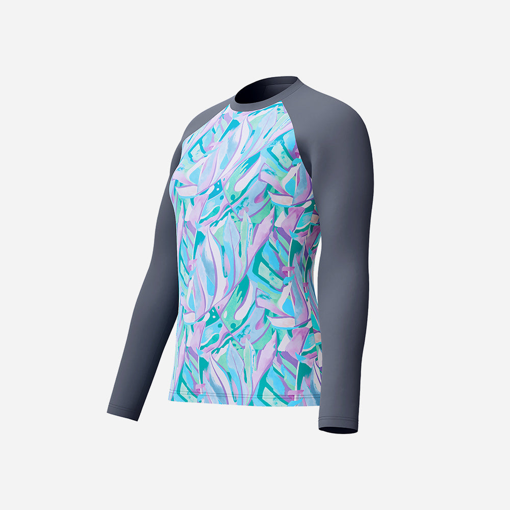 Áo Bơi Chống Nắng Nữ Speedo Printed Long Sleeve - Nhiều Màu - Supersports Vietnam