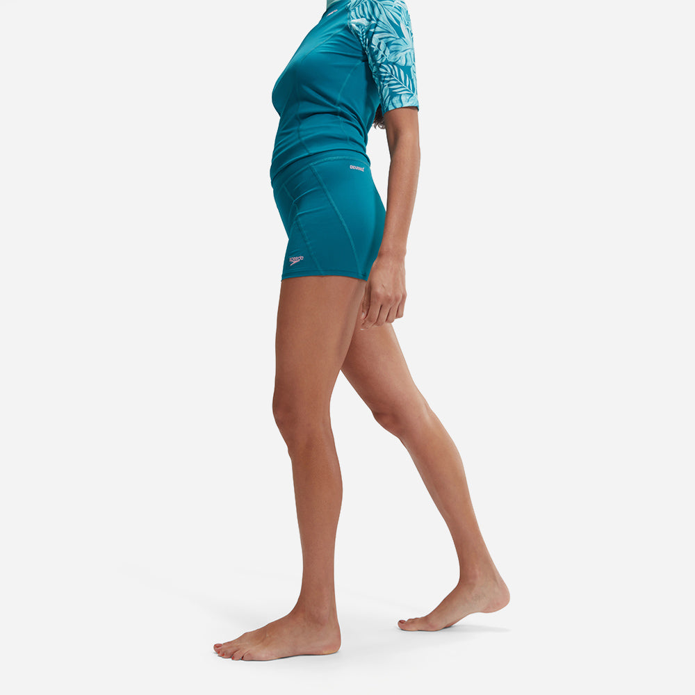 Quần Bơi Nữ Speedo Panel Print - Xanh Dương - Supersports Vietnam