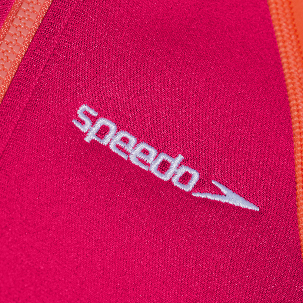 Đồ Bơi Một Mảnh Bé Gái Speedo Wetsuit Cherry - Hồng - Supersports Vietnam