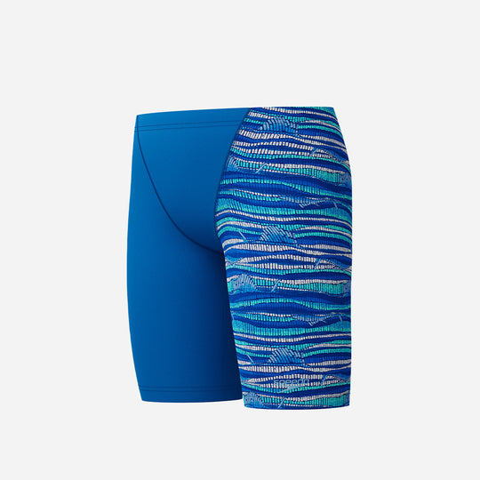 Quần Bơi Bé Trai Speedo Allover Leg V Cut - Xanh Dương