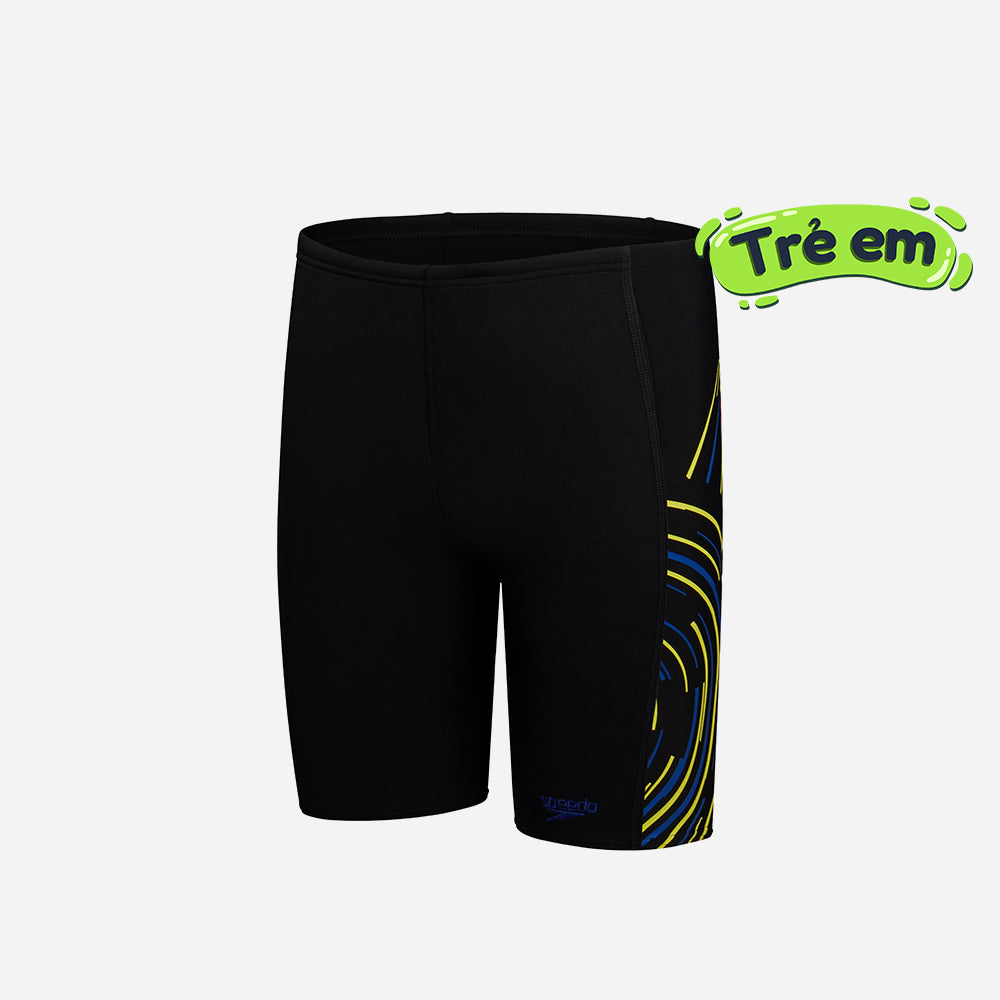 Quần Bơi Bé Trai Speedo Placement Print - Đen - Supersports Vietnam