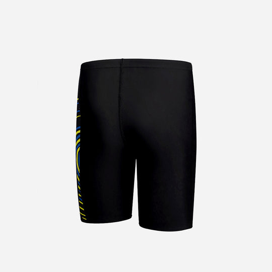 Quần Bơi Bé Trai Speedo Placement Print - Đen