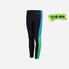 Quần Bơi Chống Nắng Bé Gái Speedo Essential Colorblock - Đen - Supersports Vietnam