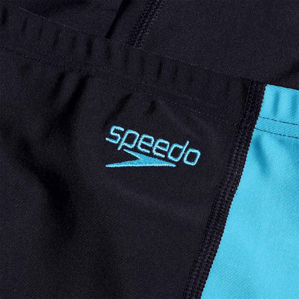 Quần Bơi Chống Nắng Bé Gái Speedo Essential Colorblock - Đen - Supersports Vietnam