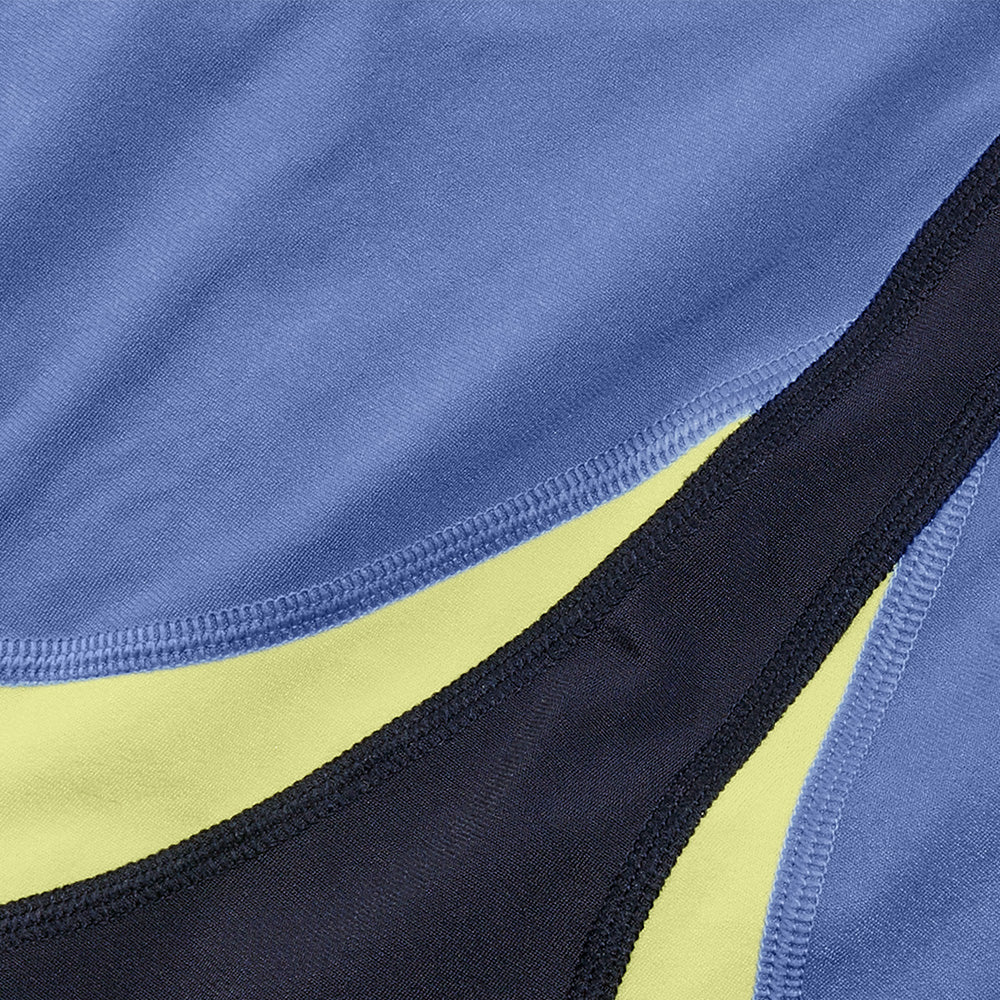 Đồ Bơi Một Mảnh Nữ Speedo Colourblock High Neck X Back - Xanh Dương - Supersports Vietnam