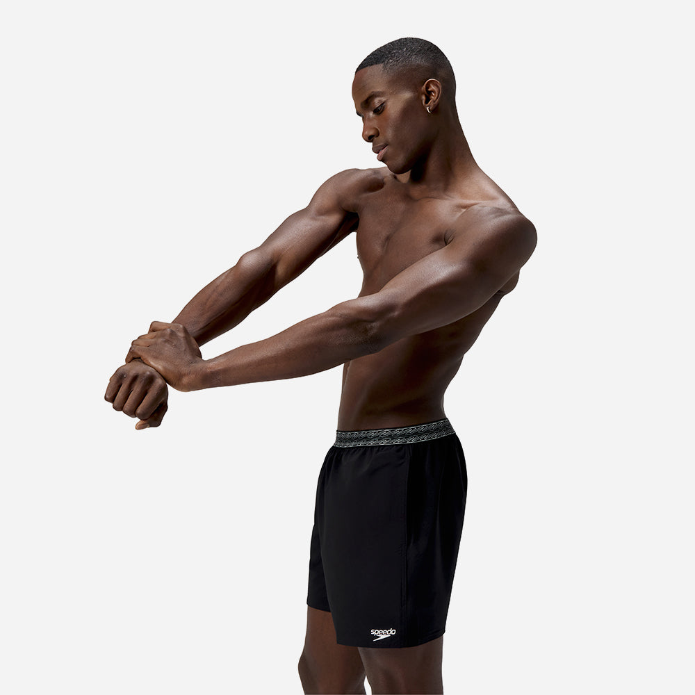 Quần Bơi Nam Speedo Hyperboom Band 16 Inch - Đen - Supersports Vietnam