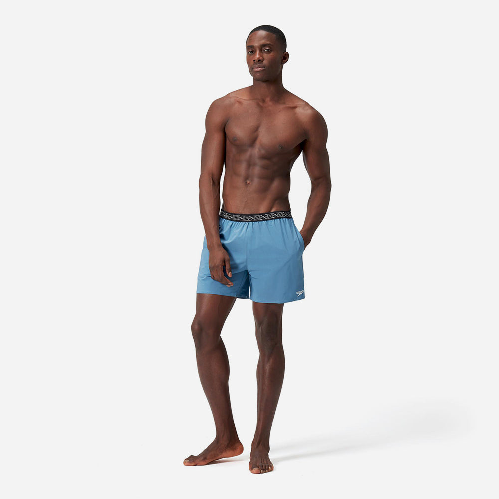 Quần Đi Biển Nam Speedo Hyperboom Band 16" - Xanh Dương - Supersports Vietnam