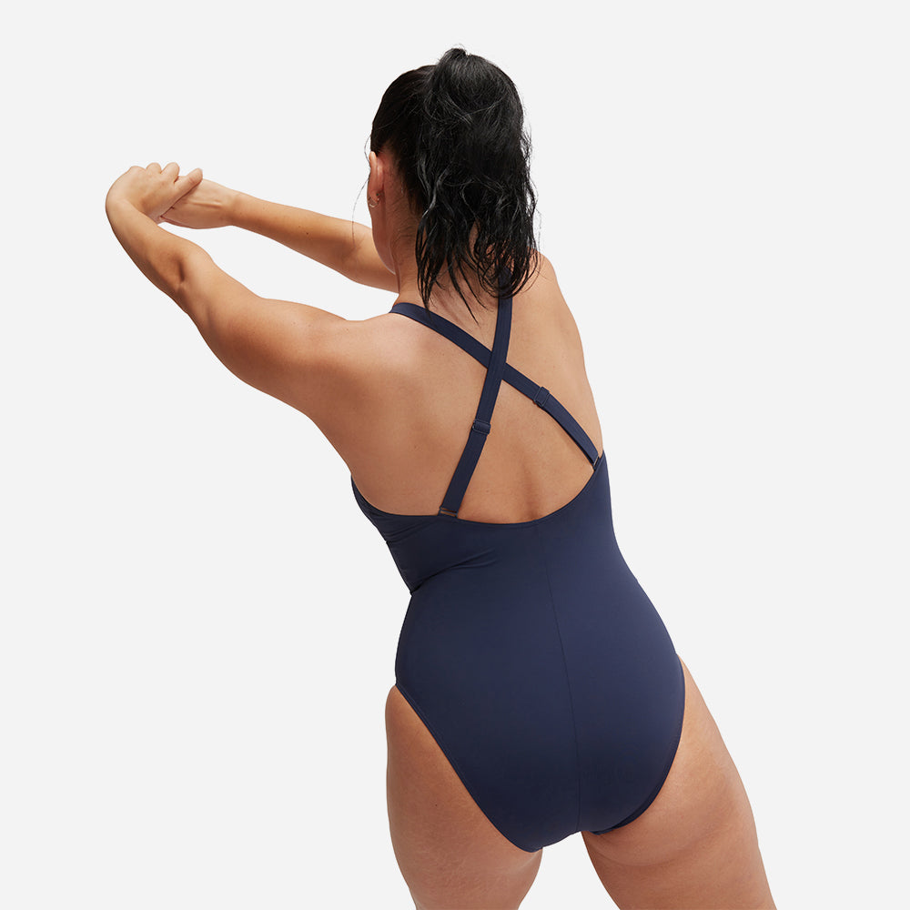 Đồ Bơi Một Mảnh Nữ Speedo Shaping X Back - Xanh Navy - Supersports Vietnam