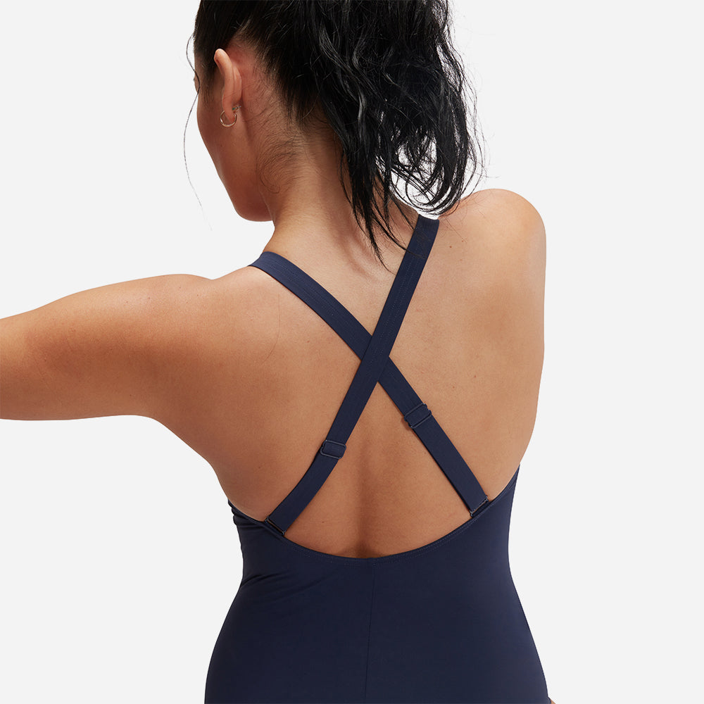 Đồ Bơi Một Mảnh Nữ Speedo Shaping X Back - Xanh Navy - Supersports Vietnam