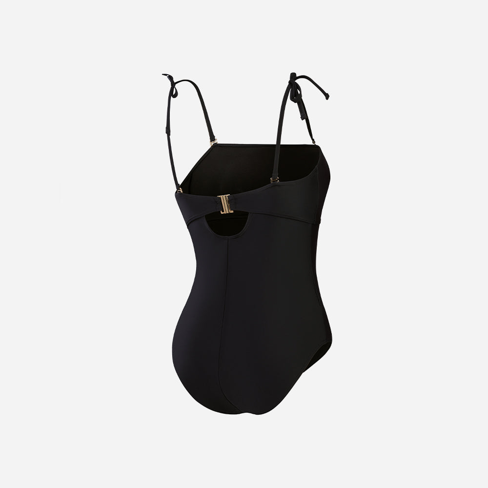 Đồ Bơi Một Mảnh Nữ Speedo Shaping V Neck - Đen - Supersports Vietnam