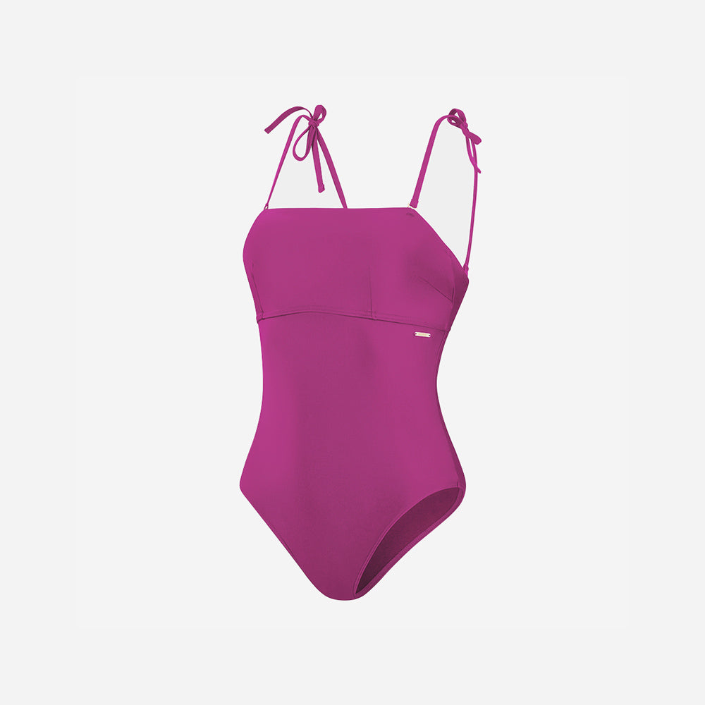 Đồ Bơi Một Mảnh Nữ Speedo Shaping V Neck - Tím - Supersports Vietnam
