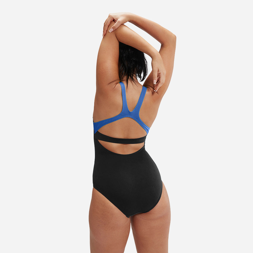 Đồ Bơi Một Mảnh Nữ Speedo Support Banded - Đen - Supersports Vietnam