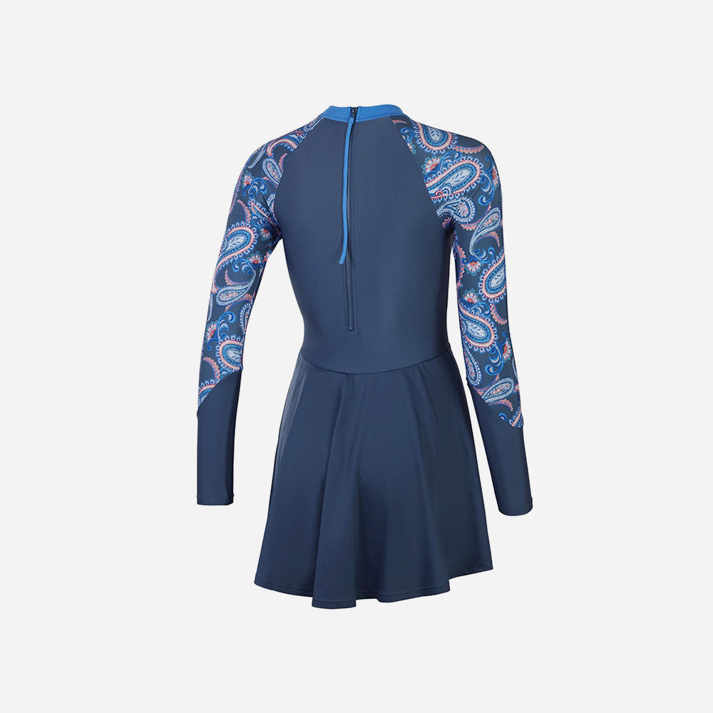 Bộ Đồ Bơi Chống Nắng Nữ Speedo Swim Dress - Xanh Dương - Supersports Vietnam