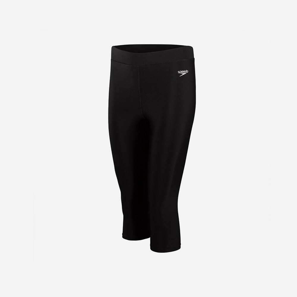 Quần Bơi Nữ Speedo Essential 3/4 Sun Protection - Đen - Supersports Vietnam