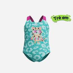 Đồ Bơi Một Mảnh Bé Gái Speedo Digital Printed - Xanh Mint - Supersports Vietnam