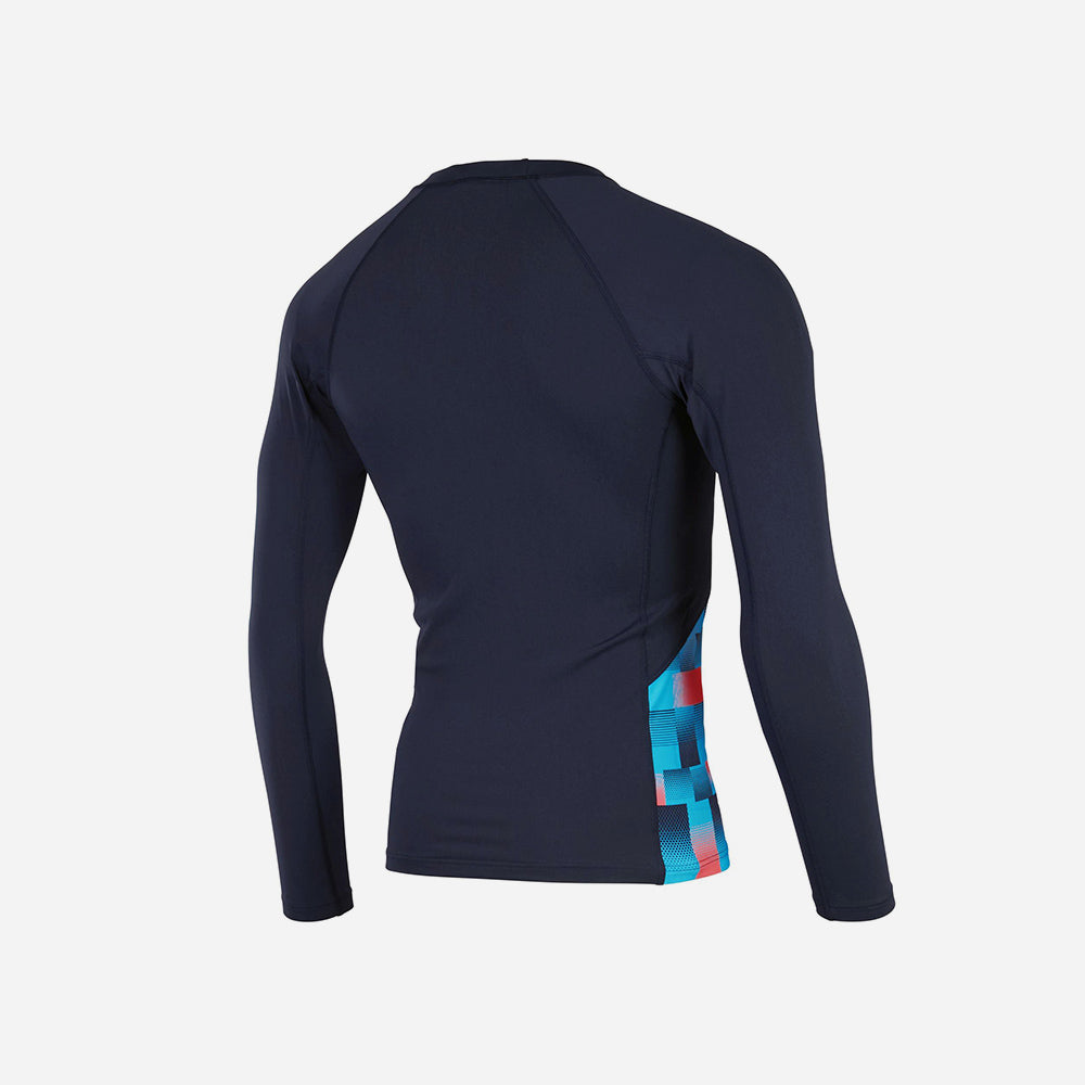 Áo Bơi Chống Nắng Nam Speedo End+ Splice - Xanh Navy - Supersports Vietnam
