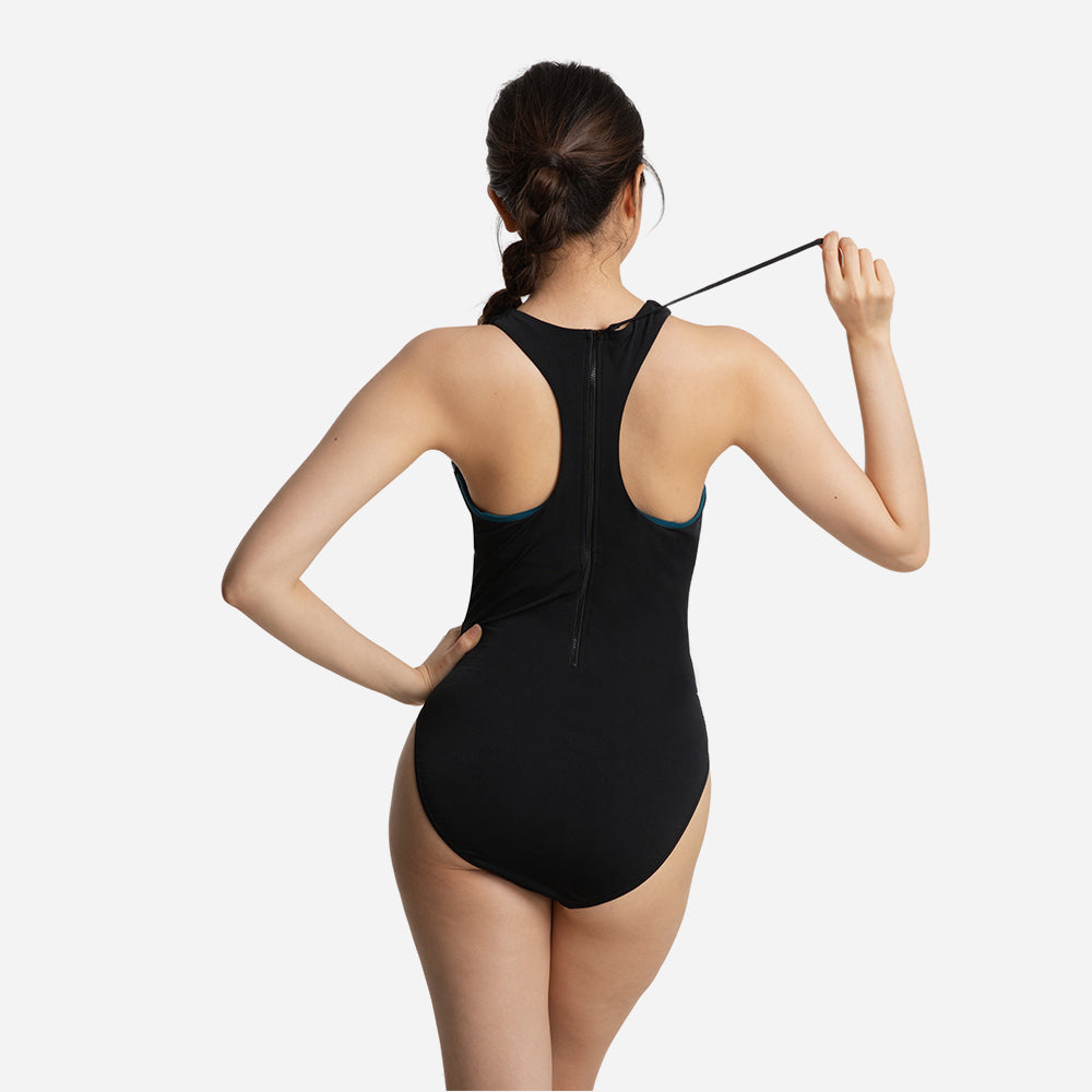 Đồ Bơi Một Mảnh Nữ Speedo Support Racer - Đen - Supersports Vietnam
