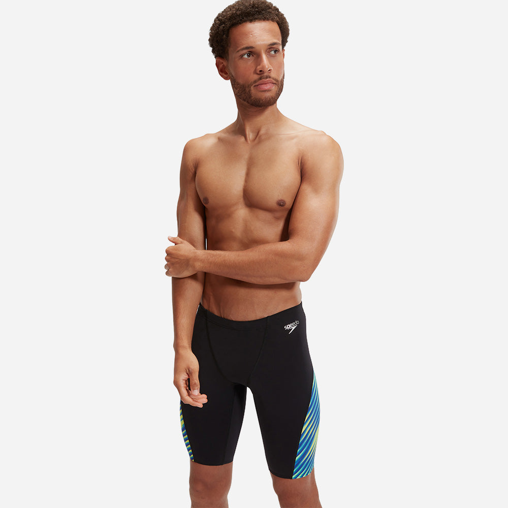 Quần Bơi Nam Speedo Allover Digital V-Cut - Đen - Supersports Vietnam