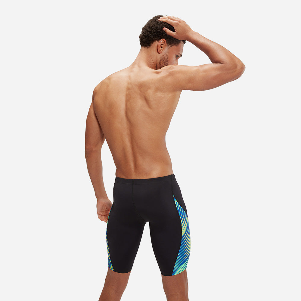 Quần Bơi Nam Speedo Allover Digital V-Cut - Đen - Supersports Vietnam