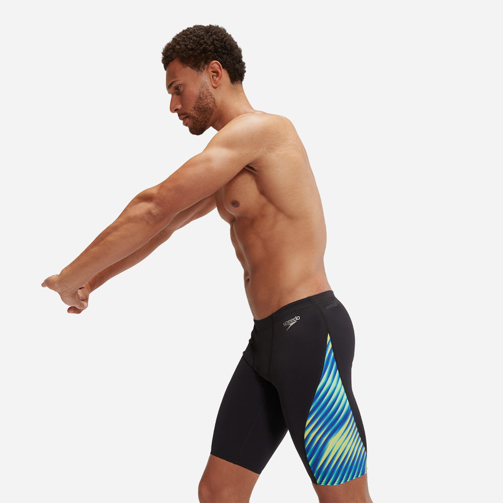 Quần Bơi Nam Speedo Allover Digital V-Cut - Đen - Supersports Vietnam
