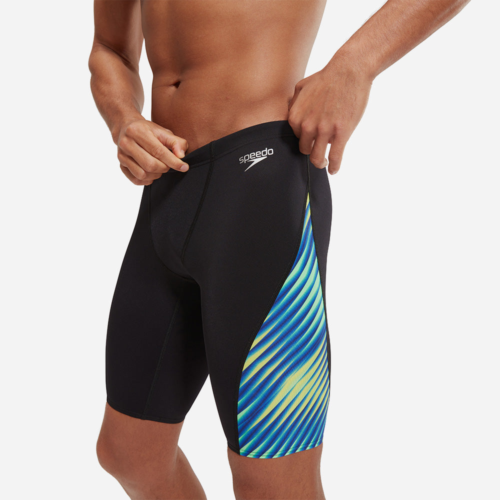 Quần Bơi Nam Speedo Allover Digital V-Cut - Đen - Supersports Vietnam