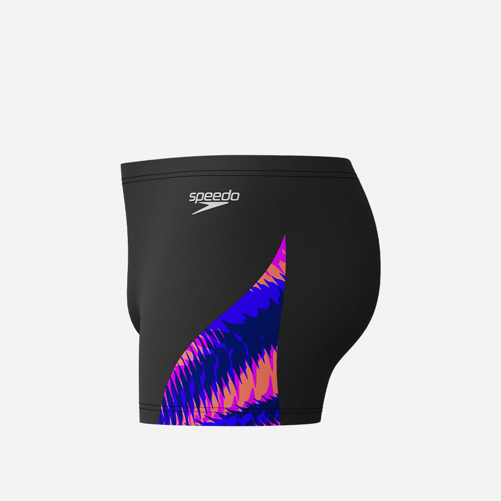 Quần Bơi Nam Speedo Allover Digital V-Cut - Đen - Supersports Vietnam