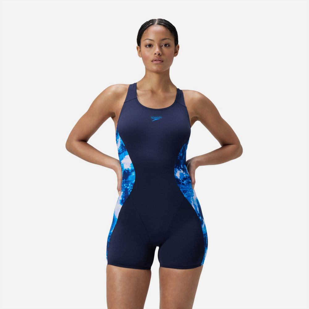 Đồ Bơi Một Mảnh Nữ Speedo Digital Printed - Xanh Navy - Supersports Vietnam