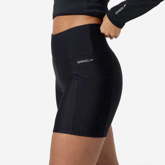 Quần Bơi Nữ Speedo Solid Swim - Đen