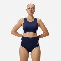 Quần Bơi Nữ Speedo Cb Banded Boyleg (Asia Fit) - Xanh Navy - Supersports Vietnam