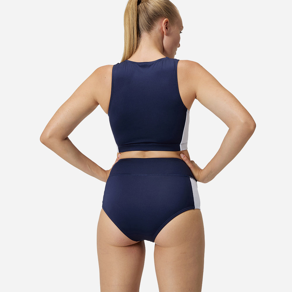 Quần Bơi Nữ Speedo Cb Banded Boyleg (Asia Fit) - Xanh Navy - Supersports Vietnam