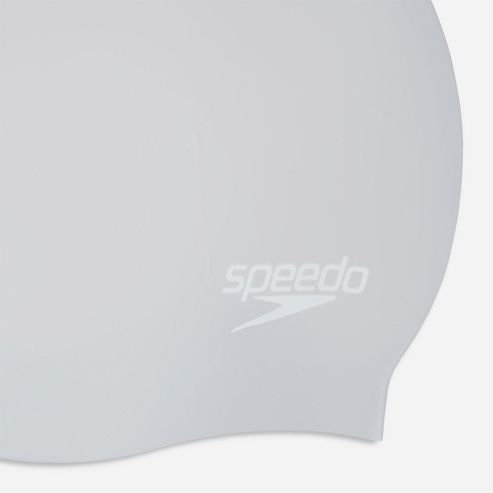 Mũ Bơi Speedo Long Hair - Xám - Supersports Vietnam