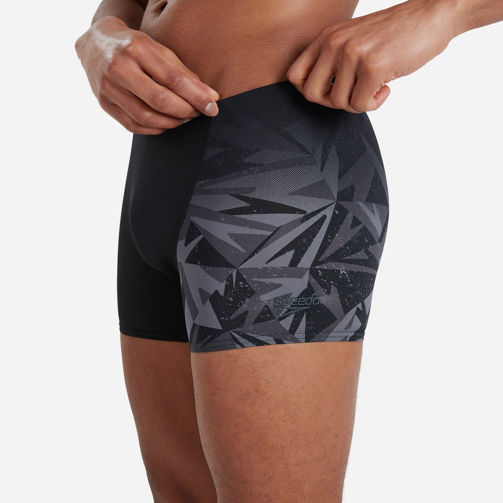 Quần Bơi Nam Speedo Allover V-Cut - Đen - Supersports Vietnam