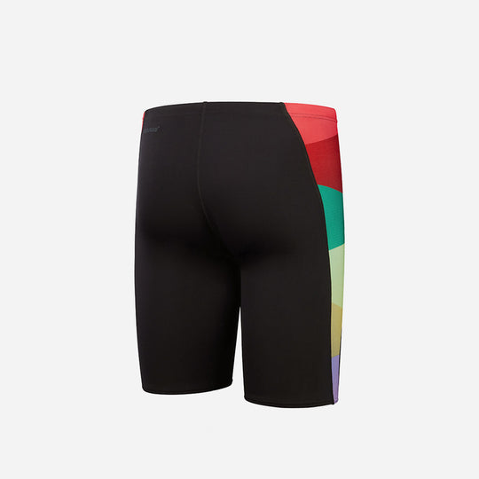 Quần Bơi Nam Speedo Placement Digital Vcut - Đen