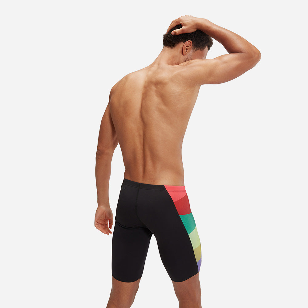 Quần Bơi Nam Speedo Placement Digital Vcut - Đen - Supersports Vietnam