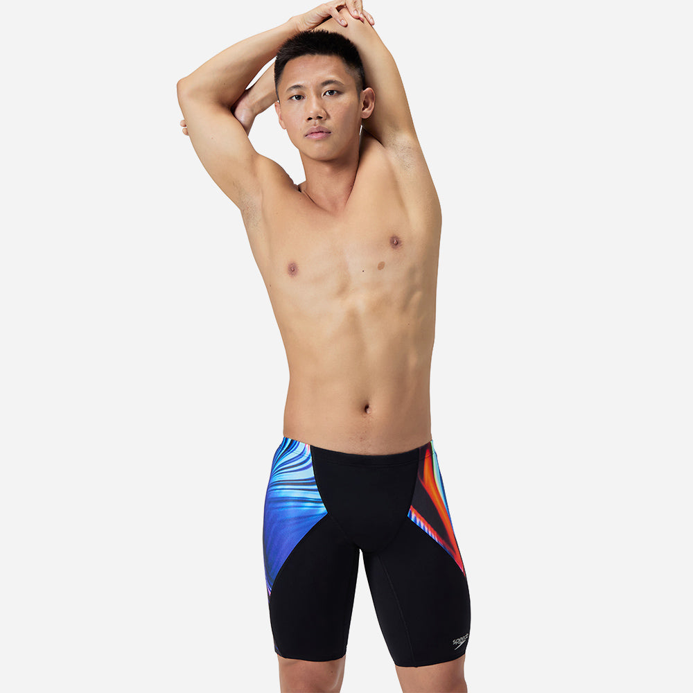 Quần Bơi Nam Speedo Allover Digital V-Cut - Đen - Supersports Vietnam